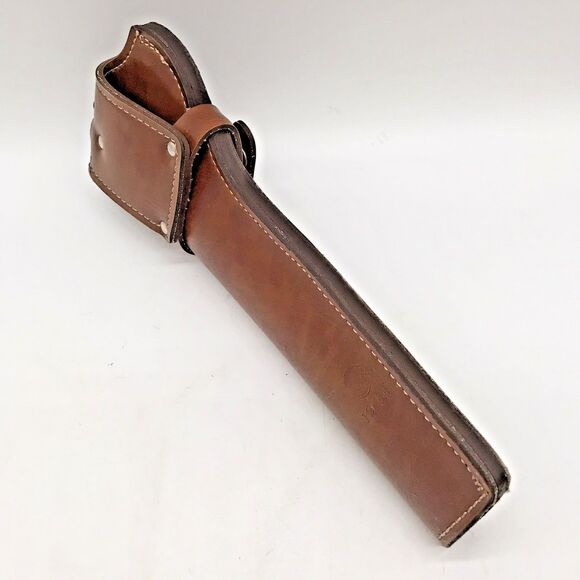 Smith & Wesson 19-38 Brown Leather Holster (See Photos) RHD Revolver Carry Case - Picture 5 of 16